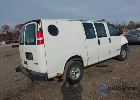 2005 GMC Savana Standard из США, поврежденный, VIN 1GTGG25V551912960